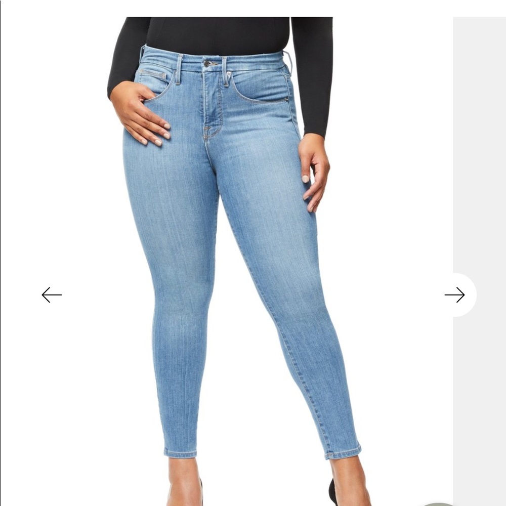 Good American Good Legs Skinny Crop Jeans
